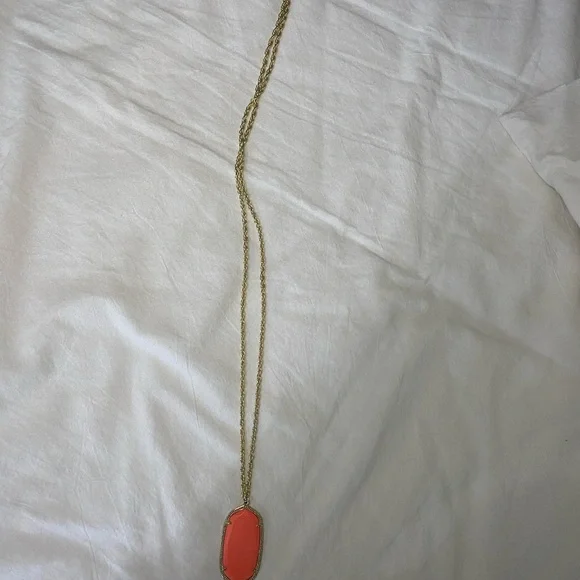 Kendra Scott Coral Pendant Necklace - Picture 2 of 3